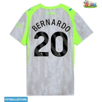 Manchester City Bernardo Silva #20 Tredjedrakt Dame 2025-26 Kortermet